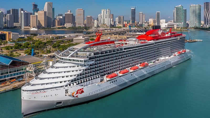 Virgin Voyages' Scarlet Lady in Miami